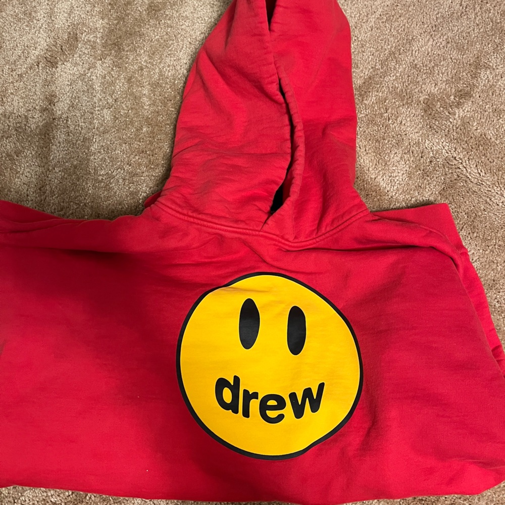 Drew House red hoodie